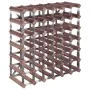 Weinregal für 42 Flaschen aus massivem braunem Kiefernholz von , Weinregale - Ref: Foro24-340893, Preis: 79,75 €, Rabatt: %
