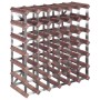 Weinregal für 42 Flaschen aus massivem braunem Kiefernholz von , Weinregale - Ref: Foro24-340893, Preis: 79,75 €, Rabatt: %