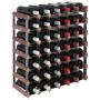 Weinregal für 42 Flaschen aus massivem braunem Kiefernholz von , Weinregale - Ref: Foro24-340893, Preis: 79,75 €, Rabatt: %