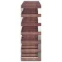 Weinregal für 42 Flaschen aus massivem braunem Kiefernholz von , Weinregale - Ref: Foro24-340893, Preis: 79,75 €, Rabatt: %