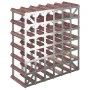 Weinregal für 42 Flaschen aus massivem braunem Kiefernholz von , Weinregale - Ref: Foro24-340893, Preis: 79,75 €, Rabatt: %