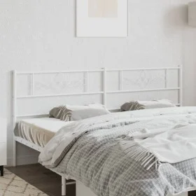 Kopfteil aus weißem Metall, 200 cm von , Kopf- und Fußteile - Ref: Foro24-355354, Preis: 38,54 €, Rabatt: %