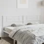 Kopfteil aus weißem Metall, 200 cm von , Kopf- und Fußteile - Ref: Foro24-355354, Preis: 38,53 €, Rabatt: %