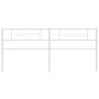 Cabecero de metal blanco 200 cm de , Cabeceros y pies de cama - Ref: Foro24-355354, Precio: 38,53 €, Descuento: %