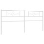 Kopfteil aus weißem Metall, 200 cm von , Kopf- und Fußteile - Ref: Foro24-355354, Preis: 39,08 €, Rabatt: %