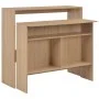 High bar table with 2 oak tops 130x40x120 cm by , Kitchen and dining tables - Ref: Foro24-280219, Price: 180,80 €, Discount: %