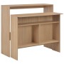 Hoher Bartisch mit 2 Eichenplatten 130x40x120 cm von , Küchen- und Esstische - Ref: Foro24-280219, Preis: 167,29 €, Rabatt: %