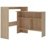 High bar table with 2 oak tops 130x40x120 cm by , Kitchen and dining tables - Ref: Foro24-280219, Price: 180,80 €, Discount: %
