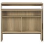 High bar table with 2 oak tops 130x40x120 cm by , Kitchen and dining tables - Ref: Foro24-280219, Price: 167,29 €, Discount: %