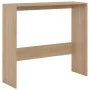 High bar table with 2 oak tops 130x40x120 cm by , Kitchen and dining tables - Ref: Foro24-280219, Price: 180,80 €, Discount: %