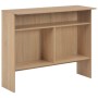High bar table with 2 oak tops 130x40x120 cm by , Kitchen and dining tables - Ref: Foro24-280219, Price: 167,29 €, Discount: %