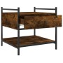 Couchtisch aus geräuchertem Eichenholzwerkstoff, 50 x 50 x 50 cm von , Couchtisch - Ref: Foro24-833967, Preis: 45,86 €, Rabat...