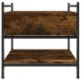 Mesa de centro madera de ingeniería roble ahumado 50x50x50 cm de , Mesas de centro - Ref: Foro24-833967, Precio: 45,86 €, Des...