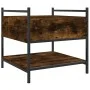 Mesa de centro madera de ingeniería roble ahumado 50x50x50 cm de , Mesas de centro - Ref: Foro24-833967, Precio: 45,86 €, Des...