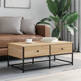 Sonoma oak engineered wood coffee table 100x51x40 cm by , Coffee table - Ref: Foro24-833971, Price: 65,86 €, Discount: %