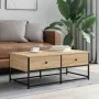 Sonoma oak engineered wood coffee table 100x51x40 cm by , Coffee table - Ref: Foro24-833971, Price: 65,10 €, Discount: %