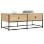 Sonoma oak engineered wood coffee table 100x51x40 cm by , Coffee table - Ref: Foro24-833971, Price: 65,10 €, Discount: %