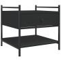 Schwarzer Couchtisch aus Holzwerkstoff, 50 x 50 x 50 cm von , Couchtisch - Ref: Foro24-833965, Preis: 47,72 €, Rabatt: %