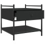 Schwarzer Couchtisch aus Holzwerkstoff, 50 x 50 x 50 cm von , Couchtisch - Ref: Foro24-833965, Preis: 47,72 €, Rabatt: %