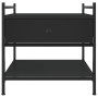 Schwarzer Couchtisch aus Holzwerkstoff, 50 x 50 x 50 cm von , Couchtisch - Ref: Foro24-833965, Preis: 47,72 €, Rabatt: %