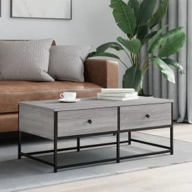 Sonoma-Couchtisch aus grauem Holzwerkstoff, 100 x 51 x 40 cm von , Couchtisch - Ref: Foro24-833973, Preis: 65,95 €, Rabatt: %
