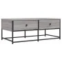 Sonoma gray engineered wood coffee table 100x51x40 cm by , Coffee table - Ref: Foro24-833973, Price: 65,95 €, Discount: %