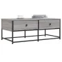 Sonoma gray engineered wood coffee table 100x51x40 cm by , Coffee table - Ref: Foro24-833973, Price: 65,95 €, Discount: %