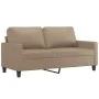 Cappuccino synthetic leather 2-piece sofa set with cushions by , Sofas - Ref: Foro24-3201412, Price: 386,41 €, Discount: %