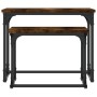 Stapelbarer Couchtisch, 2-teilig, Holzwerkstoff, geräucherte Eiche von , Couchtisch - Ref: Foro24-833370, Preis: 42,46 €, Rab...