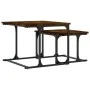 Stackable coffee table 2 pieces engineered wood smoked oak by , Coffee table - Ref: Foro24-833370, Price: 41,93 €, Discount: %