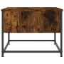 Smoked oak engineered wood coffee table 100x51x40 cm by , Coffee table - Ref: Foro24-835351, Price: 56,28 €, Discount: %
