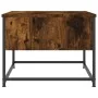 Smoked oak engineered wood coffee table 100x51x40 cm by , Coffee table - Ref: Foro24-835351, Price: 55,51 €, Discount: %