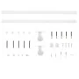 Puerta corredera con herrajes madera maciza de pino 70x210 cm de , Puertas - Ref: Foro24-3203082, Precio: 196,78 €, Descuento: %