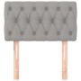 Light gray fabric headboard 80x7x78/88 cm by , Headboards and footboards - Ref: Foro24-346298, Price: 42,52 €, Discount: %