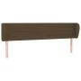 Kopfteil aus dunkelgrauem Stoff, 203 x 23 x 78/88 cm von , Kopf- und Fußteile - Ref: Foro24-3117309, Preis: 72,66 €, Rabatt: %