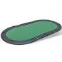 Tablero de póker plegable para 10 jugadores verde de vidaXL, Mesas de juego y de póquer - Ref: Foro24-80135, Precio: 142,40 €...