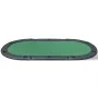 Tablero de póker plegable para 10 jugadores verde de vidaXL, Mesas de juego y de póquer - Ref: Foro24-80135, Precio: 142,40 €...