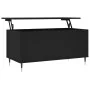 Black plywood coffee table 90x44.5x45 cm by , Coffee table - Ref: Foro24-830965, Price: 69,12 €, Discount: %