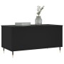 Mesa de centro madera contrachapada negro 90x44,5x45 cm de , Mesas de centro - Ref: Foro24-830965, Precio: 69,88 €, Descuento: %