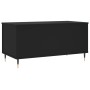 Mesa de centro madera contrachapada negro 90x44,5x45 cm de , Mesas de centro - Ref: Foro24-830965, Precio: 69,88 €, Descuento: %