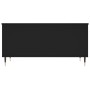 Mesa de centro madera contrachapada negro 90x44,5x45 cm de , Mesas de centro - Ref: Foro24-830965, Precio: 69,88 €, Descuento: %