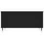 Mesa de centro madera contrachapada negro 90x44,5x45 cm de , Mesas de centro - Ref: Foro24-830965, Precio: 69,12 €, Descuento: %