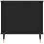 Mesa de centro madera contrachapada negro 90x44,5x45 cm de , Mesas de centro - Ref: Foro24-830965, Precio: 69,12 €, Descuento: %