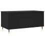 Mesa de centro madera contrachapada negro 90x44,5x45 cm de , Mesas de centro - Ref: Foro24-830965, Precio: 69,88 €, Descuento: %