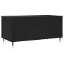 Mesa de centro madera contrachapada negro 90x44,5x45 cm de , Mesas de centro - Ref: Foro24-830965, Precio: 69,12 €, Descuento: %