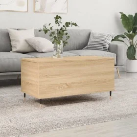Sonoma Couchtisch aus Eichensperrholz 90x44,5x45 cm von , Couchtisch - Ref: Foro24-830967, Preis: 67,12 €, Rabatt: %