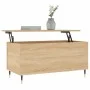Mesa de centro madera contrachapada roble Sonoma 90x44,5x45 cm de , Mesas de centro - Ref: Foro24-830967, Precio: 67,12 €, De...