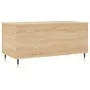Mesa de centro madera contrachapada roble Sonoma 90x44,5x45 cm de , Mesas de centro - Ref: Foro24-830967, Precio: 67,12 €, De...