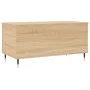 Mesa de centro madera contrachapada roble Sonoma 90x44,5x45 cm de , Mesas de centro - Ref: Foro24-830967, Precio: 67,12 €, De...