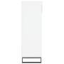 Shoe cabinet made of white glossy plywood 40x36x105 cm by , Shoe racks and shoe organizers - Ref: Foro24-831470, Price: 51,22...